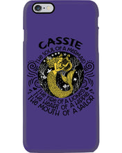 Load image into Gallery viewer, Gift For Cassie Girl The Soul Of A Mermaid Phone case
