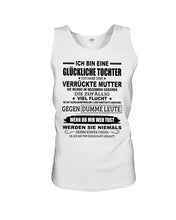 Load image into Gallery viewer, Eine Glückliche Tochter Ich Habe Eine Verrückte Mutter Sie Wurde Im Dezember Geboren Unisex Tank Top
