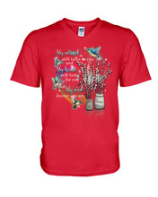 Load image into Gallery viewer, Hummingbird You Are At Peace Gift For Birds Lovers Guys V-Neck
