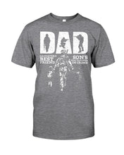 Load image into Gallery viewer, Daughter's Best Friend Son's Partner In Crime Special Custom Design Guys Tee

