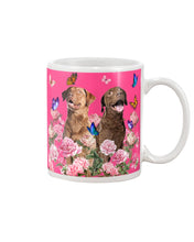 Load image into Gallery viewer, Gift For Dog LoversChesapeake Bay Retriever With Peonies Mug
