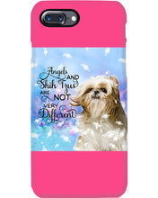 Load image into Gallery viewer, Angels And Shih Tzu Are Not Different Gift For Dog Lovers Phone case
