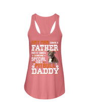 Load image into Gallery viewer, It Takes Someone Special To Be A Pitbull Daddy Gift For Pitbull Lovers Ladies Flowy Tank
