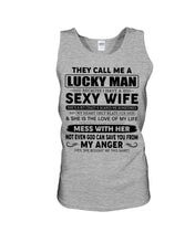 Load image into Gallery viewer, Gift For Husband I Have A Sexy Wife Unisex Tank Top
