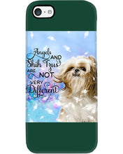Load image into Gallery viewer, Angels And Shih Tzu Are Not Different Gift For Dog Lovers Phone case
