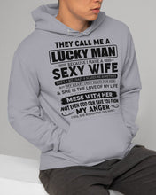 Load image into Gallery viewer, Gift For Husband I Have A Sexy Wife Hoodie
