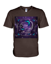 Load image into Gallery viewer, Gift For Women Butterfly I'll Hold You In My Heart Guys V-Neck
