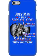 Load image into Gallery viewer, July Man Son Of God Birthday Meaningful Gift For Men Phone case
