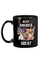 Load image into Gallery viewer, Keep America Great Yorkshire Terrier Gift For Dog Lovers Mug
