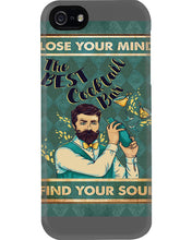 Load image into Gallery viewer, Lose Your Mind Find Your Soul Gift For Bartender Phone case
