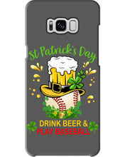 Load image into Gallery viewer, Baseball Drink Beer Day St Patrick's Day Gift For Baseball Lovers Phone case
