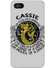 Load image into Gallery viewer, Gift For Cassie Girl The Soul Of A Mermaid Phone case
