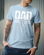 Load image into Gallery viewer, Daughter's Best Friend Son's Partner In Crime Special Custom Design Guys Tee
