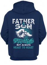Load image into Gallery viewer, Father And Son Always Heart To Heart Gift For Son Hoodie

