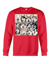 Load image into Gallery viewer, Many Love Husky Siberian On Phone Case Gift For Husky Lovers Sweatshirt
