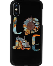 Load image into Gallery viewer, Love Trucker Simple Unique Custom Design For Personalized Job Gift Phone case
