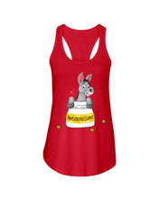 Load image into Gallery viewer, Funny Donkey Anti Depressant Meaning Gift For Women Ladies Flowy Tank
