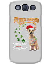 Load image into Gallery viewer, A True Friend Loves Paws On My Heart Gift For Dog Lovers Phone case
