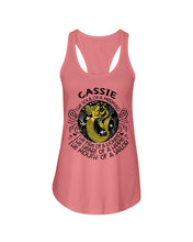 Load image into Gallery viewer, Gift For Cassie Girl The Soul Of A Mermaid Ladies Flowy Tank
