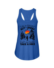 Load image into Gallery viewer, Life Is Short Buy The Shoes Ladies Flowy Tank
