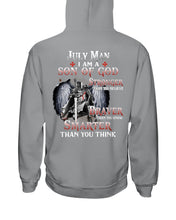 Load image into Gallery viewer, July Man Son Of God Birthday Meaningful Gift For Men Hoodie
