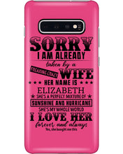 Load image into Gallery viewer, Gift For Husband I Love Here Forever And Always Phone case
