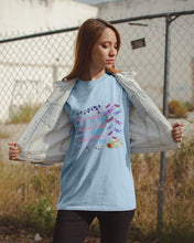 Load image into Gallery viewer, Butterflies When I Miss You I Just Have To Look Inside My Heart Gift For Lover Guys Tee
