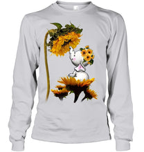 Load image into Gallery viewer, Elephant Sunflower Special Custom Design For Cute Girls Unisex Long Sleeve
