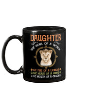 Load image into Gallery viewer, Daughter The Soul Of Witch The Fire Of Lioness Mug
