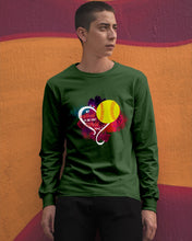 Load image into Gallery viewer, Lovely Phone Case My Heart Is On Field Gift For Softball Lovers Unisex Long Sleeve
