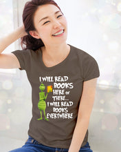 Load image into Gallery viewer, I’ll Read Book Everywhere Great Gift For Book Lovers Ladies Tee
