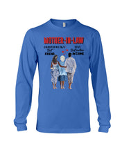 Load image into Gallery viewer, Daughter In Law's Best Friend Son's Best Partner In Crime Gift For Mom In Law Unisex Long Sleeve
