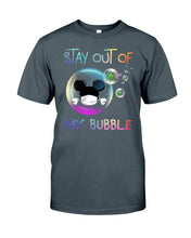 Load image into Gallery viewer, Lovely Phone Case Rainbow Design Stay Out Of My Bubble Gift For Friends Guys Tee
