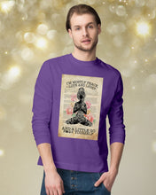 Load image into Gallery viewer, I'm Mostly Peace Love And Light Yoga Gift For Yoga Lovers Unisex Long Sleeve
