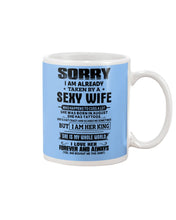 Load image into Gallery viewer, Gift For Husband Taken By An August Sexy Wife Who Happens To Cuss A Lot Mug
