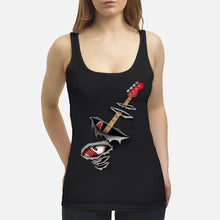 Load image into Gallery viewer, Funny Bass Inside Gift For Music Lovers Ladies Flowy Tank
