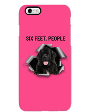 Load image into Gallery viewer, Labrador Retriever Six Feet People Unique Custom Design For Dog Lovers Phone case
