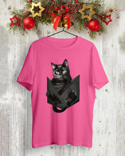 Load image into Gallery viewer, Cat In Your Front Pocket Perfect Gift For Friends Who Loves Cat Guys Tee
