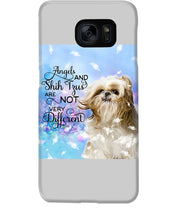 Load image into Gallery viewer, Angels And Shih Tzu Are Not Different Gift For Dog Lovers Phone case
