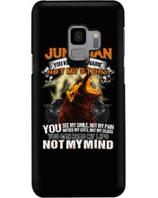 Load image into Gallery viewer, June Man You Know My Name Not My Sotry You See My Smile Trending Phone case
