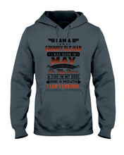 Load image into Gallery viewer, I'm A Grumpy Old Man I Was Born In May With My Heart Hoodie
