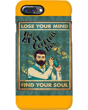 Load image into Gallery viewer, Lose Your Mind Find Your Soul Gift For Bartender Phone case
