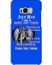 Load image into Gallery viewer, July Man Son Of God Birthday Meaningful Gift For Men Phone case
