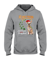 Load image into Gallery viewer, A True Friend Loves Paws On My Heart Gift For Dog Lovers Hoodie
