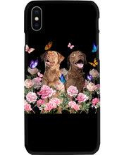 Load image into Gallery viewer, Gift For Dog LoversChesapeake Bay Retriever With Peonies Phone case
