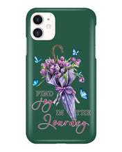 Load image into Gallery viewer, Butterflies Find Joy In The Journey Gift For Daughter Phone case
