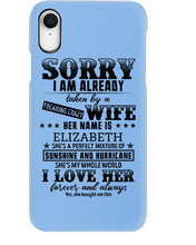 Load image into Gallery viewer, Gift For Husband I Love Here Forever And Always Phone case
