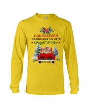 Load image into Gallery viewer, Golden Retriever X-mas Road Gift For Dog Lovers Unisex Long Sleeve
