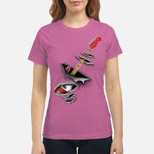 Load image into Gallery viewer, Funny Bass Inside Gift For Music Lovers Ladies Tee
