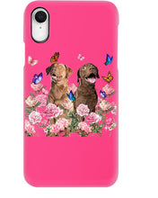 Load image into Gallery viewer, Gift For Dog LoversChesapeake Bay Retriever With Peonies Phone case
